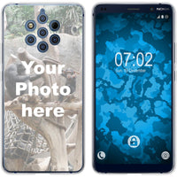 Nokia 9 PureView Personalisierte Handyhülle  clear zum selb