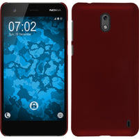 Hardcase für  Nokia 2 gummiert rot