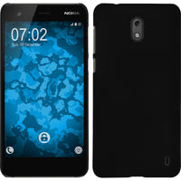 Hardcase für  Nokia 2 gummiert schwarz