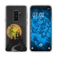 Galaxy S9 Plus Silikon-Hülle Herbst Spukschloss M4 Case