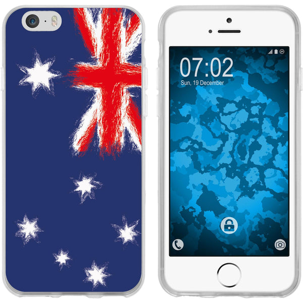 iPhone 6 Plus / 6s Plus Silikon-Hülle WM Australien M2 Case