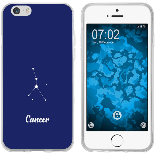 iPhone 6 Plus / 6s Plus Silikon-Hülle SternzeichenCancer M3