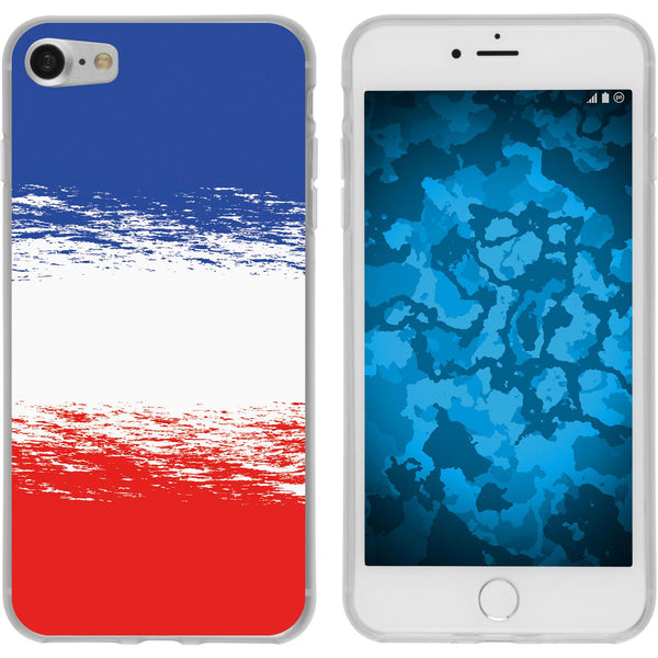 iPhone 7 / 8 / SE 2020 Silikon-Hülle WM France M5 Case