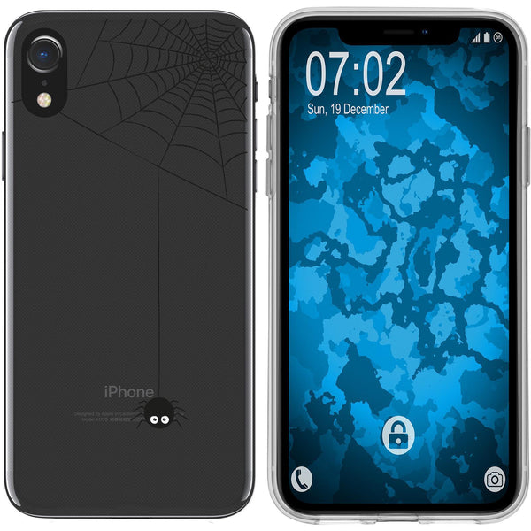 iPhone Xr Silikon-Hülle Herbst Spinne/Spider M3 Case