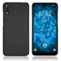 Hardcase für Huawei Y7 Pro 2019 (Enjoy 9) gummiert schwarz