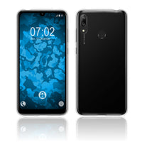 PhoneNatic Case kompatibel mit Huawei Y7 Pro 2019 (Enjoy 9) - Crystal Clear Silikon Hülle transparent Cover