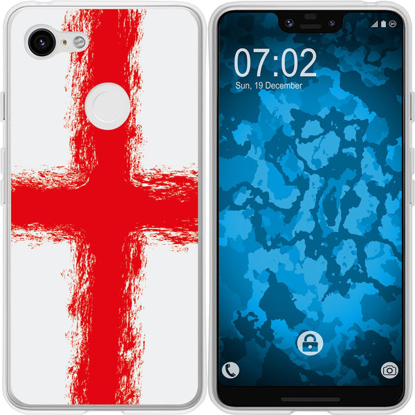 Pixel 3 XL Silikon-Hülle WM England M4 Case