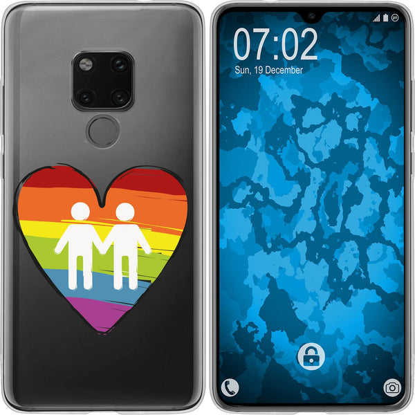 Mate 20 Silikon-Hülle pride Männer M3 Case