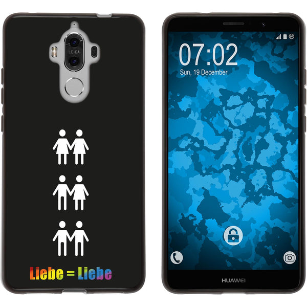 Mate 9 Silikon-Hülle pride Beziehung M1 Case