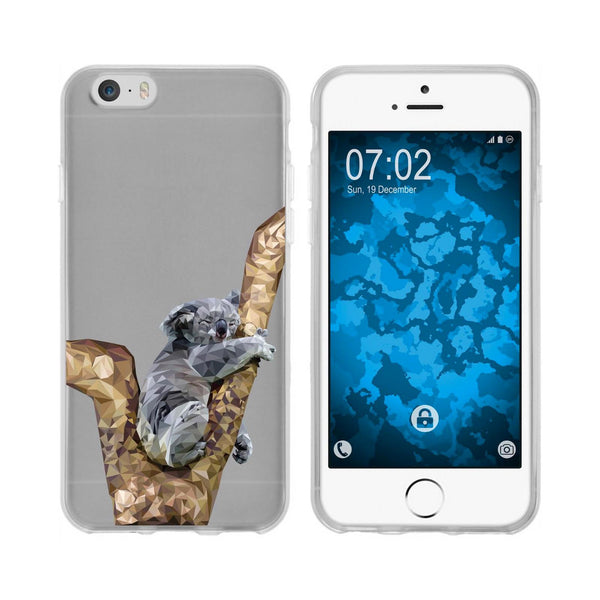 iPhone 6 Plus / 6s Plus Silikon-Hülle Vektor Tiere Koala M9