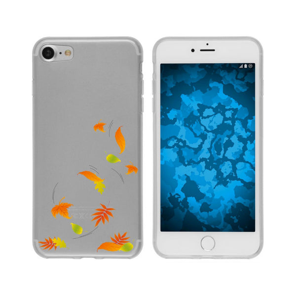 iPhone 6s / 6 Silikon-Hülle Herbst Blätter/Leaves M1 Case