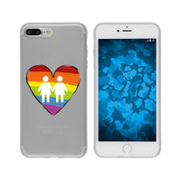 iPhone 7 Plus / 8 Plus Silikon-Hülle pride Frauen M4 Case