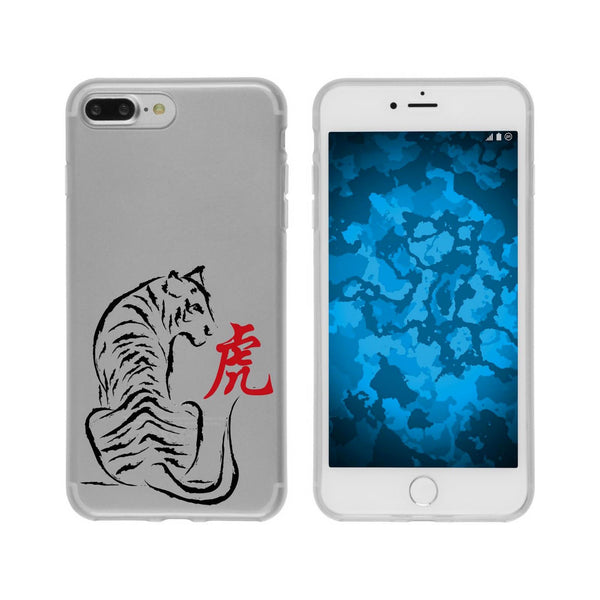 iPhone 7 Plus / 8 Plus Silikon-Hülle Tierkreis Chinesisch M3