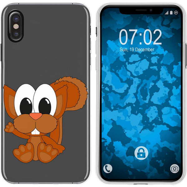 iPhone Xs Max Silikon-Hülle Cutiemals M8 Case