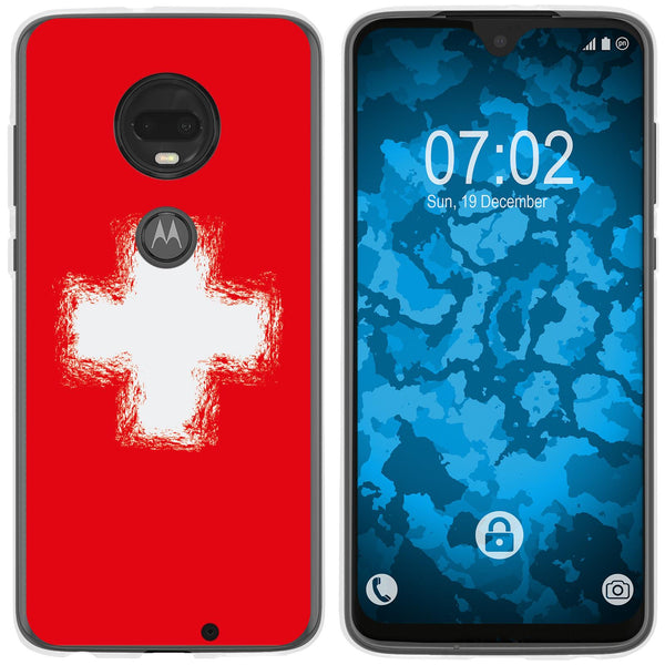 Moto G7 Silikon-Hülle WM Schweiz M10 Case