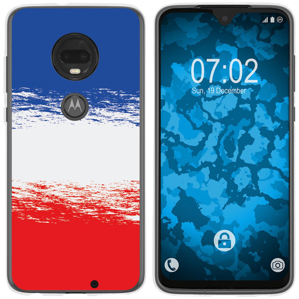 Moto G7 Plus Silikon-Hülle WM France M5 Case