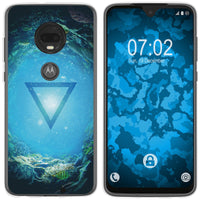 Moto G7 Silikon-Hülle Element Wasser M4 Case