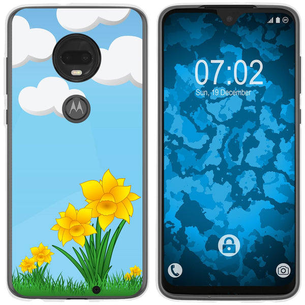 Moto G7 Silikon-Hülle Ostern M4 Case