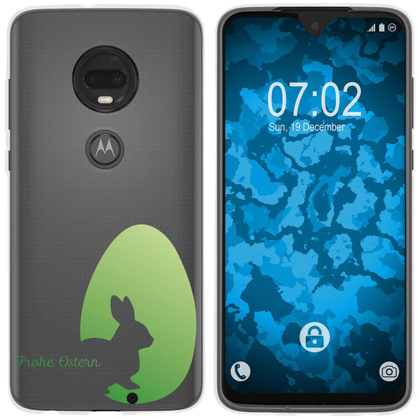 Moto G7 Plus Silikon-Hülle Ostern M2 Case