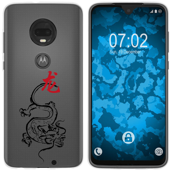 Moto G7 Silikon-Hülle Tierkreis Chinesisch M5 Case