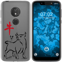 Moto G7 Play Silikon-Hülle Tierkreis Chinesisch M2 Case