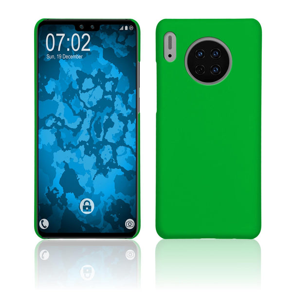 Hardcase für Huawei Mate 30 gummiert grün