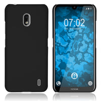 Hardcase für  Nokia 2.2 gummiert schwarz