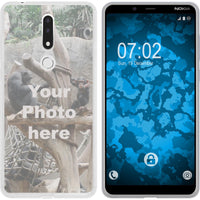 Nokia 3.1 Plus Personalisierte Handyhülle  clear zum selbst