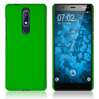 Hardcase für  Nokia 5.1 gummiert grün