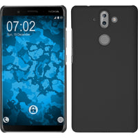 Hardcase für  Nokia 9 gummiert schwarz