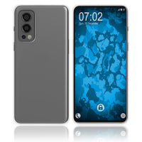 PhoneNatic Case kompatibel mit  OnePlus Nord 2 5G - Crystal Clear Silikon Hülle transparent Cover