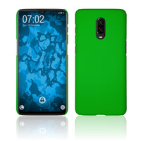 Hardcase für  OnePlus 6T gummiert grün