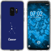 Galaxy S9 Silikon-Hülle SternzeichenCancer M3 Case