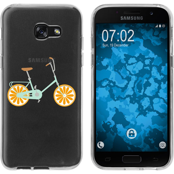 Galaxy A7 (2017) Silikon-Hülle Bike M4 Case