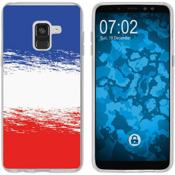 Galaxy A8 Plus (2018) Silikon-Hülle WM France M5 Case