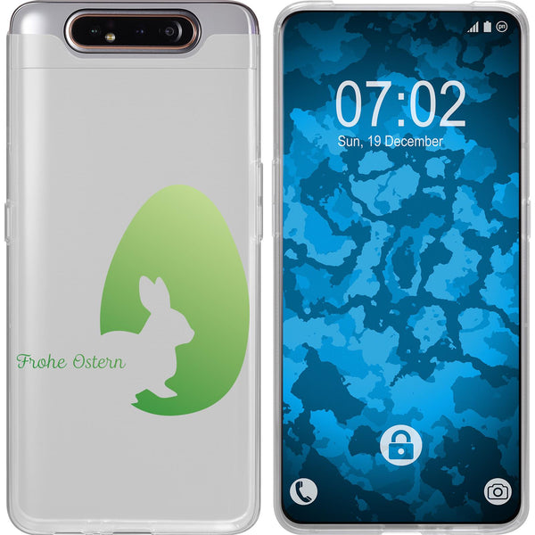 Galaxy A80 Silikon-Hülle Ostern M2 Case