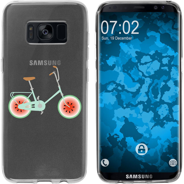 Galaxy S8 Silikon-Hülle Bike M3 Case