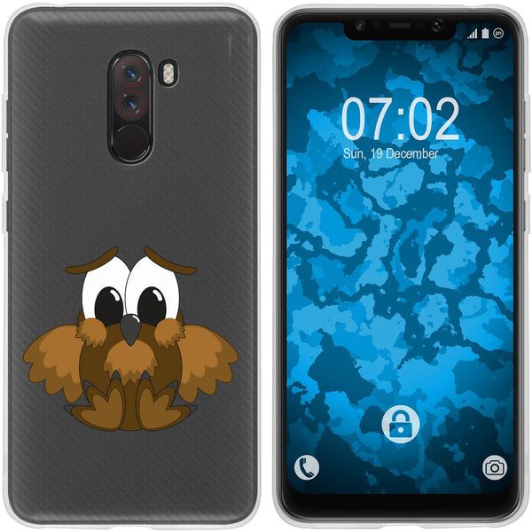 Pocophone F1 Silikon-Hülle Cutiemals M9 Case